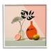 Stupell Industries Bb-248-Framed Pastel Blocked Still Life Framed On Wood Print Wood in Brown/Pink/Red | 12 H x 12 W x 1.5 D in | Wayfair