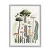 Stupell Industries Bb-050-Framed Whimsical Green Mushrooms Framed On Wood Print Wood in Brown/Green/White | 30 H x 24 W x 1.5 D in | Wayfair