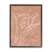 Stupell Industries Ba-279-Framed Nail On Leaf Doodle Framed On Wood by Lil' Rue Print Wood in Brown/White | 14 H x 11 W x 1.5 D in | Wayfair