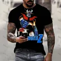 T-Shirt Shirt uomo New Mazinger Z t-Shirt da uomo 2024 Essentials Leisure Y2k top HD Print Clothes Harajuku Cartoon Anime Fashion
