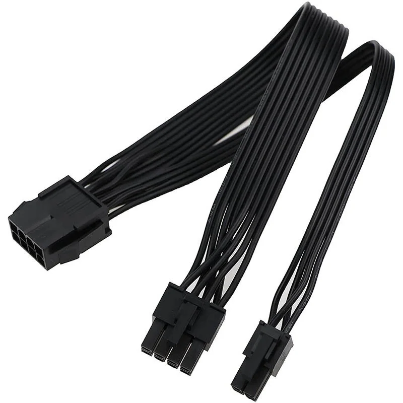 Cavo di prolunga adattatore convertitore di alimentazione CPU 8 pin femmina a CPU 8 (4 + 4) pin + ATX 4 pin maschio