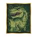 Zoomie Kids Green Abstract T-Rex by Nidhi Wadhwa Canvas | 31 H x 25 W x 1.7 D in | Wayfair D8CD3F37A0DD4456B806B0CD675173C3