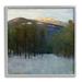 Stupell Industries Winter Mountain Scenery On Wood Print Wood in Brown/Gray | 24 H x 24 W x 1.5 D in | Wayfair az-769_gff_24x24