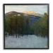 Stupell Industries Winter Mountain Scenery On Wood Print Wood in Brown/Gray | 17 H x 17 W x 1.5 D in | Wayfair az-769_fr_17x17