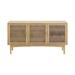 Corrigan Studio® Lumina 3-Drawer Dresser Wood in Brown | 32 H x 60 W x 21 D in | Wayfair 311B70AD60E04F46B3F28FA0DC146845