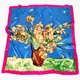France 2020Spring Oil Painting Series 90*90cm Lmitation Silk Large Square Scarf Women's Accessories