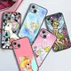 Disney Tinkerbell Black Phone Case pour Apple iPhone 15 Ultra 14 13 12 11 XS Poly X 8 7 6 6S 5 5S