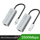 2500Mbps Network Card USB Ethernet Network Adapter for Macbook Pro Air USB C to RJ45 Ethernet