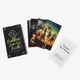 2023 New 12x7cm Golden Journey Tarot 78 Cards/Set With Guidebook Family Friends Fun Divination