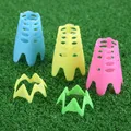 10Pcs Plastic Golf Simulator Tees for Home Outdoor Indoor Winter Turf and Driving Range Practice