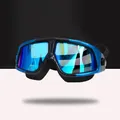 Adult -2.0 To -6.0 Myopia Swimming Goggles HD Plating Clear Waterproof Anti-Fog Large Frame Swim