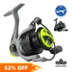 HANDING M1 Spinning Reel 12kg Max Drag 9+1 Ball Bearings 5.2:1 Gear Ratio All Purpose Fishing