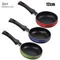 12/14/16cm Mini Frying Pan Non-Stick Stainless Steel Breakfast Egg Frying Pot Pancake Maker Kitchen