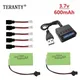 3.7V 600mAh 523450 li-ion Battery Charger Sets for K9 Remote control electric dinosaur toys RC