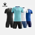 KELME Soccer Jerseys Men Football UniformsTracksuit Sportswear Customize Football Team Shirt Short