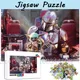 Marvel Star Wars Jigsaw Puzzles for Adults 1000 Pieces Mandalorian and Baby Yoda Puzzles Stress