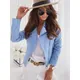 2023 New Women Spring PU Leather Jacket Coat Fashion Long Sleeve Slim Suit Jacket Lady Solid Color