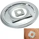 3 inch Heavy Metal Bearing Rotating Swivel-Turntable Plate for Corner Cabinets For TV Rack Desk