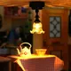 1:12 Dollhouse Miniature LED Lamp Ceiling Light Chandelier Home Lighting Model Decor Toy Doll House