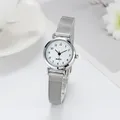 Women Silver Bracelet Watches Small Women Wrist Watch Women Watches Fashion Women's Watches Clock