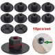 10x 4mm Fastener Nut Cover For Citroen C4 C5 C6 Peugeot 206 407 Fender Mud Flaps Splash Guard Wheel