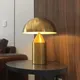 Lampe de Table en Forme de Champignon en Métal localité/Noir/Blanc pour Bureau Salon Salle à