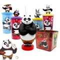 KUNG FU PANDA 4 Movie Po Tooper Cup Figure Tin Bucket Exclusive Cinema Collectible Birthday Gifts