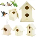 Maison colibri en bois créative avec ULde confrontation maison de jardinage boîte à oiseaux