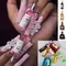 10 pièces bouteille de boisson breloques drôle mode alcool bière bouteille ongles breloques 3D