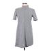 Zara Casual Dress - Sweater Dress: Gray Marled Dresses - Women's Size Medium
