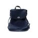 Coach Factory Leather Backpack: Blue Accessories