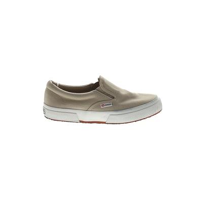 Superga Sneakers: Gray Print Shoes - Women's Size 6 1/2