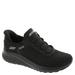 Skechers BOBS Slip-Ins: Squad Chaos-In Color - Womens 8 Black Slip On W