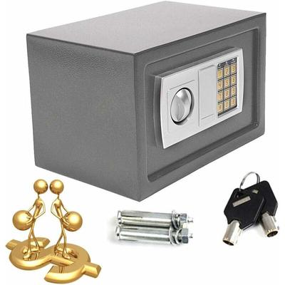 Neu Elektronisch Safe Tresor mit Zahlencode+ Notschl ssel Geld m bel Tresor Save Image