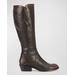 Carson Leather Piping Tall Boots