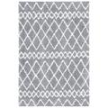 Tapis Jute Shag Gris 155 X 230