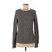 G.H. Bass & Co. Pullover Sweater: Gray Tops - Women's Size Medium