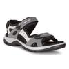Trekkingsandale ECCO "OFFROAD", Damen, Gr. 40, grau, Nubukleder, Textil, sportlich, Schuhe, Outdoorschuh, Sommerschuh, Freizeitsandale, in sportlicher Optik
