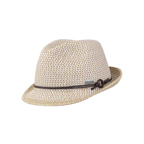 Strohhut CHILLOUTS Gr. S/M, weiß Damen Hüte Strohhüte Sonnenhut aus Papierstroh