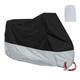 Motorcycle Cover Motorcycles Rain Cover Motorcycle Cover Waterproof Outdoor Protection Durable Night Reflective with Lock-Holes Storage Bag