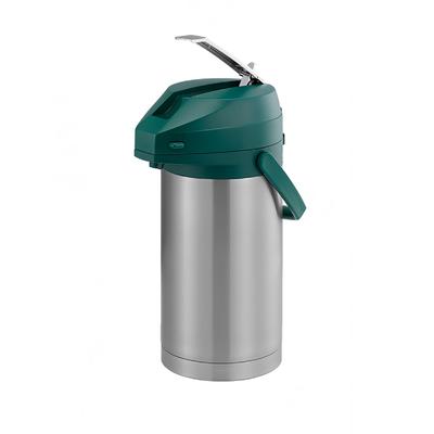 Service Ideas CTAL37GRN 3 7/10 Liter Lever Action Airpot, Stainless Steel Liner, Silver