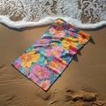 Colorful Beach Towel,Beach Towels for Travel, Quick Dry Towel for Swimmers Sand Proof Beach Towels for Women Men Girls Kids, Cool Pool Towels Beach Accessories Absorbent Towel