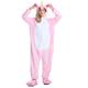 Kid's Adults' Kigurumi Pajamas Nightwear Camouflage Unicorn Flying Horse Pony Animal Onesie Pajamas Velvet Mink Cosplay For Boys Girls' Men and Women Christmas Animal Sleepwear Cartoon Festival