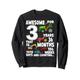 Kinder Awesome For 3 Years Old 3th Birthday Party Farm Traktor Sweatshirt