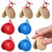 Castanets for Adults Kids Musical 12 Pcs Percussion Toys Childrenâ€™s Baby Instruments