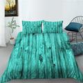 Home Bedclothes Bedding Cover Set Green Comforter Cover Set with Pillowcase 2/3 Pcs Home Bed Set California King(98 x104 )