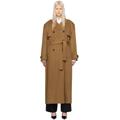 Brown Nikola Trench Coat - Black - Frankie Shop Coats