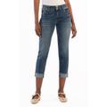 Amy Crop Jeans - Blue - Kut From The Kloth Jeans