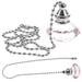 2pcs Light Pull Chain Fan Pull Beaded Extension Chain Lighting Beaded Pull Chain