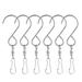 Small Hanging Planters Stainless Steel Hooks 6 Pcs Wind Chime Advanced Bird Feeders for Outdoors